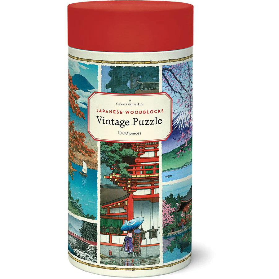 Japanese Woodblocks | 1,000 Piece Jigsaw Puzzle