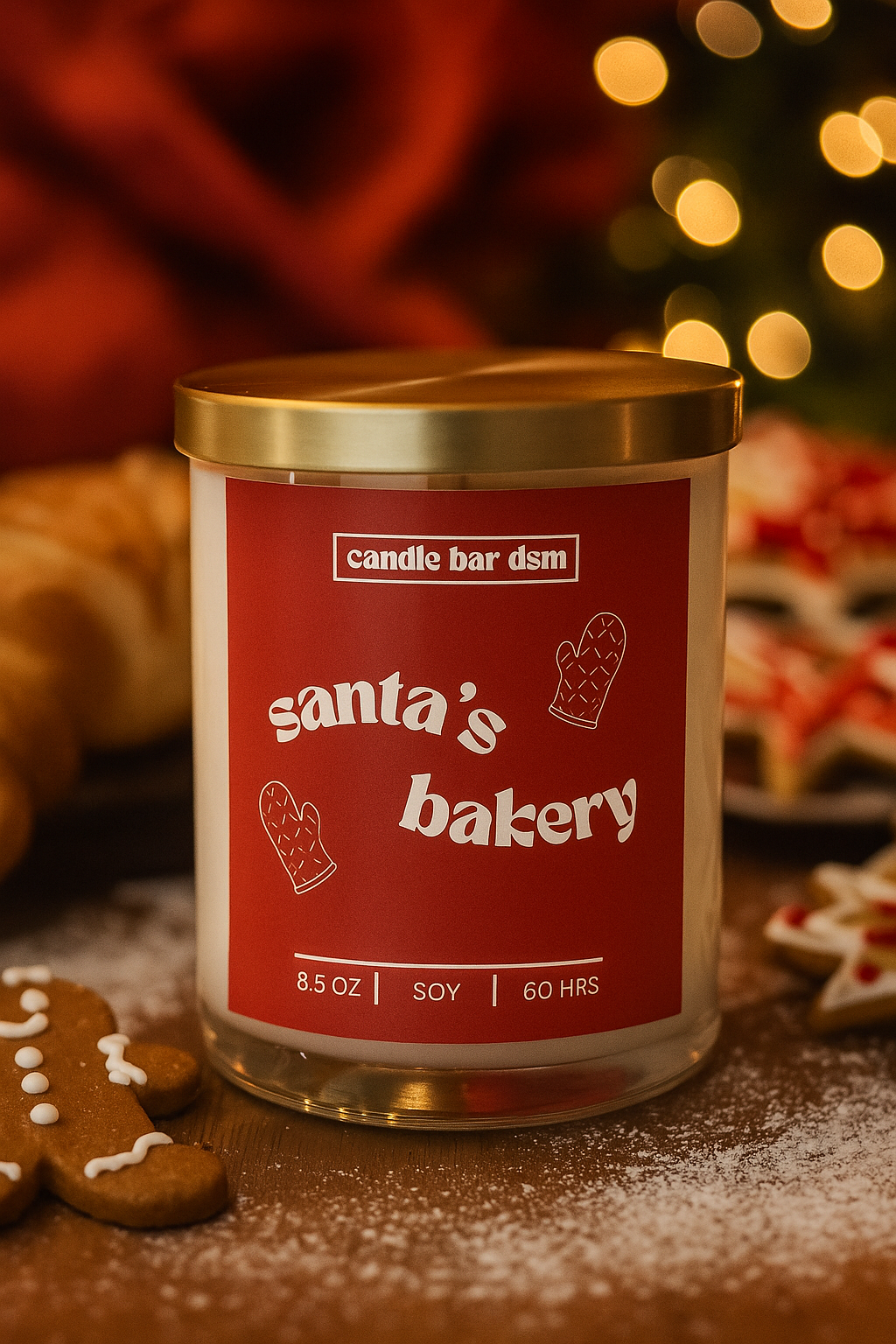 Santa's Bakery Soy Candle