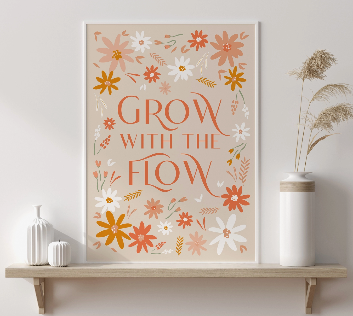 Grow with the Flow Print