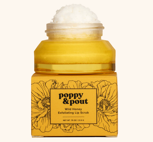 Wild Honey Lip Scrub - Poppy & Pout