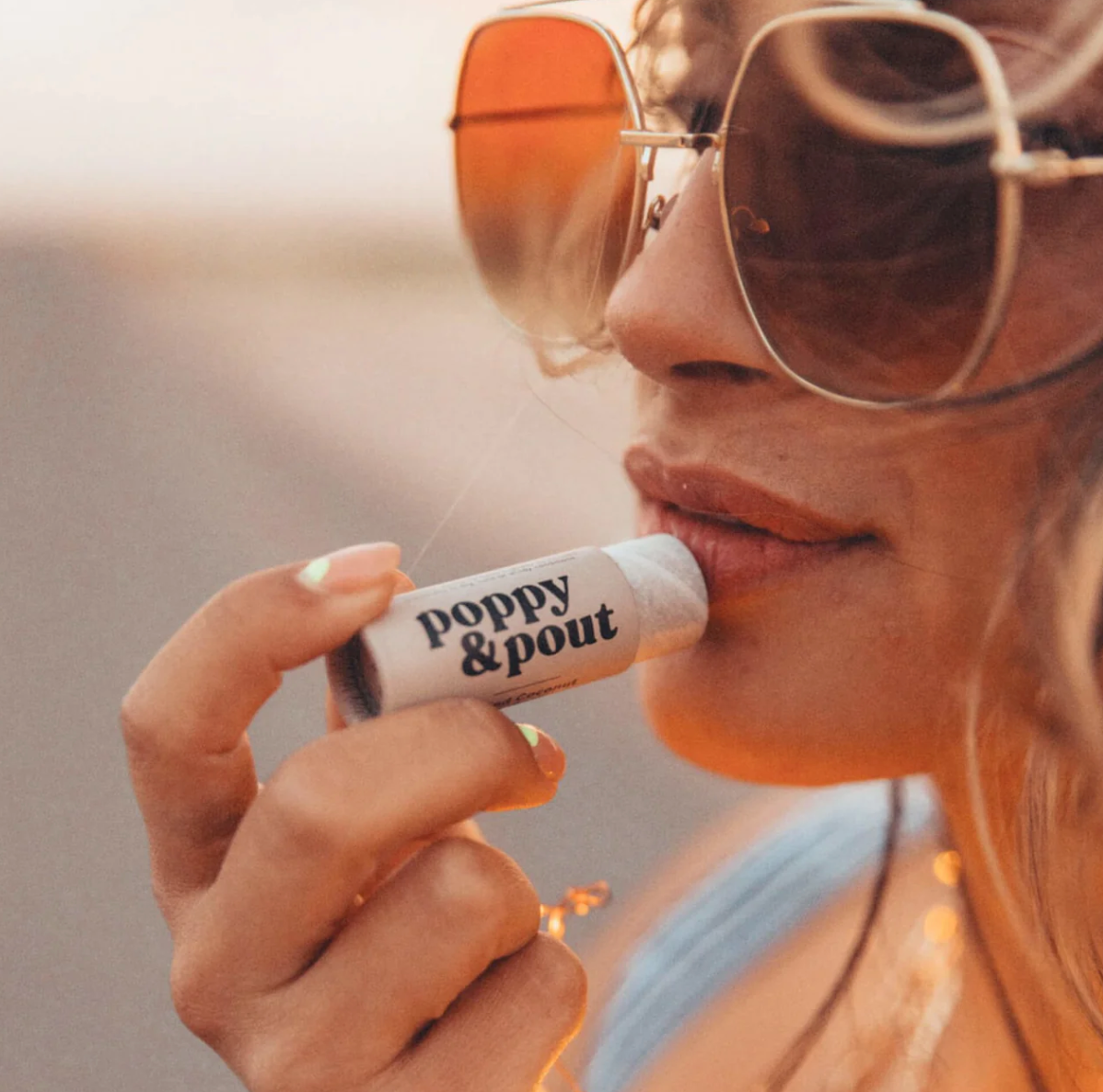 Island Coconut Lip Balm - Poppy & Pout
