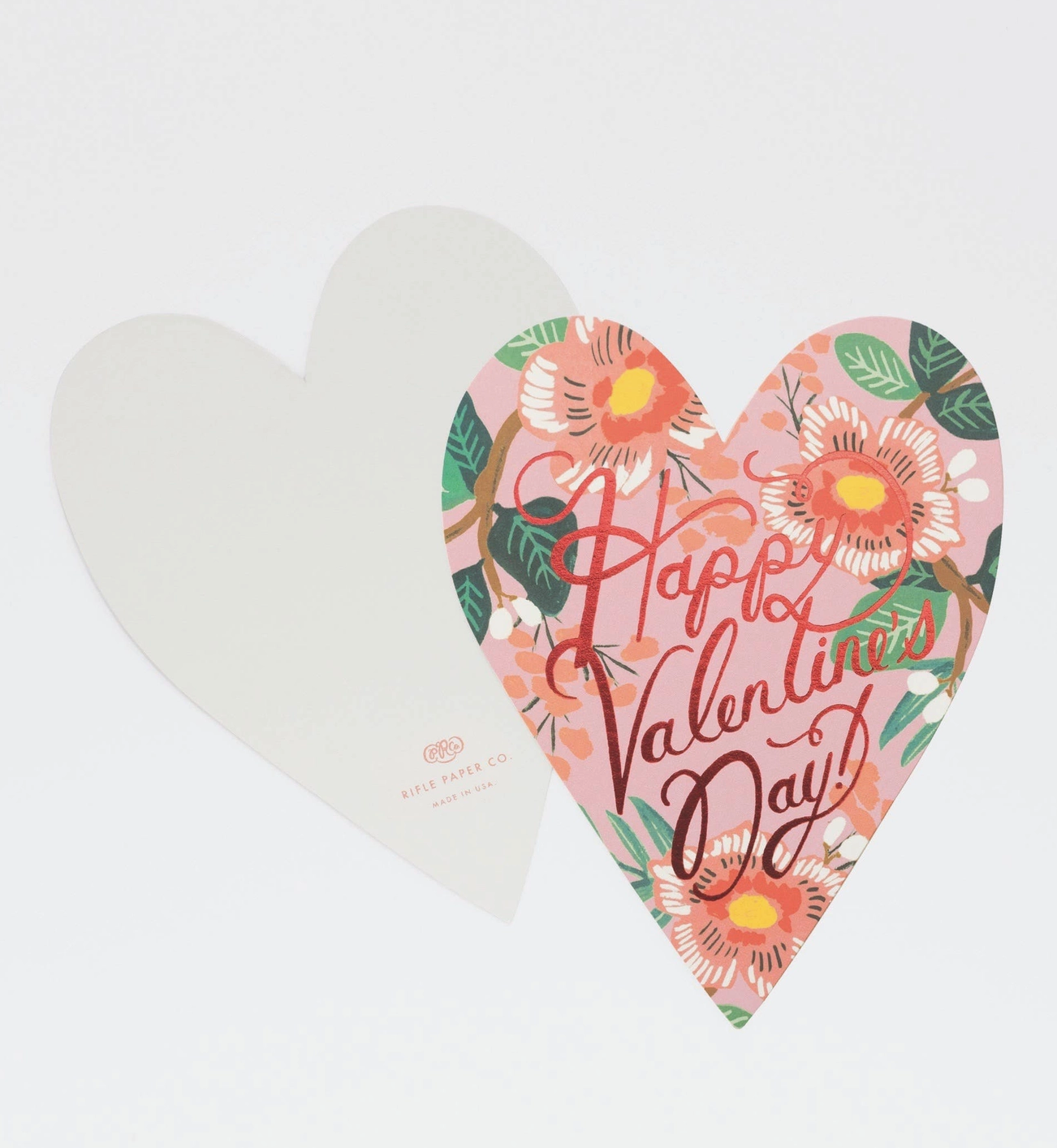 Heart Blossom Valentine's Card