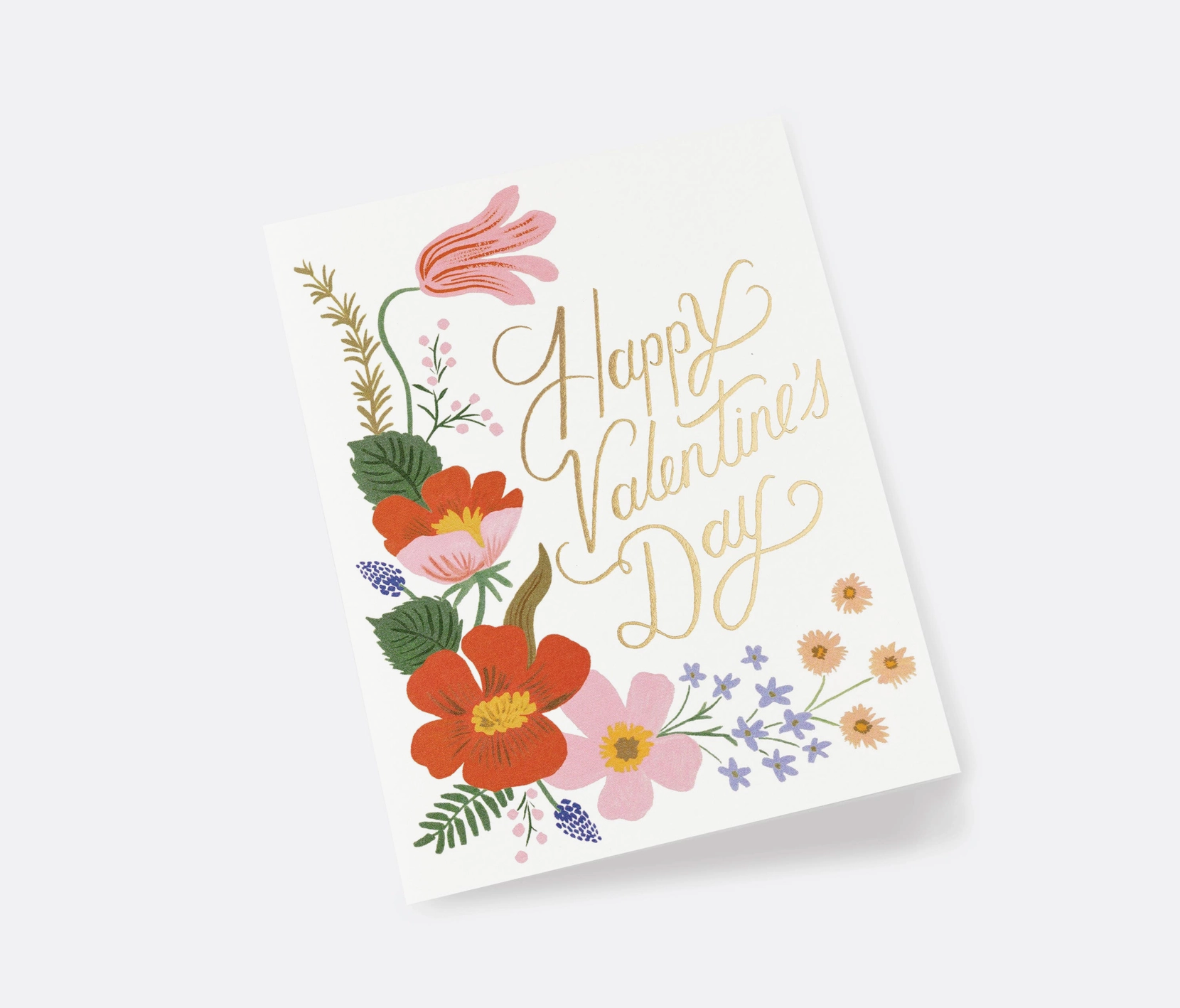Strawberry Garden Valentine's Card