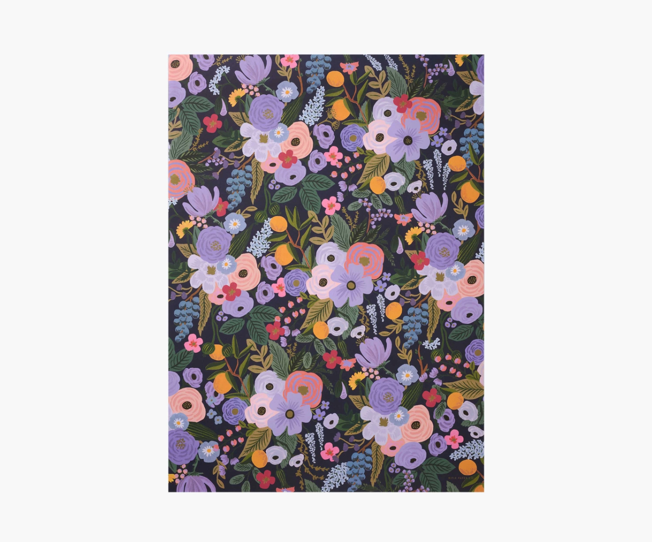 Garden Party Violet Wrapping Sheets