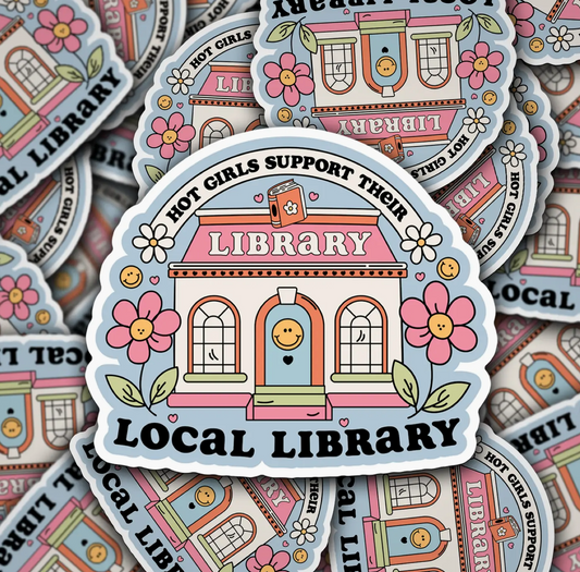 Local Library Sticker