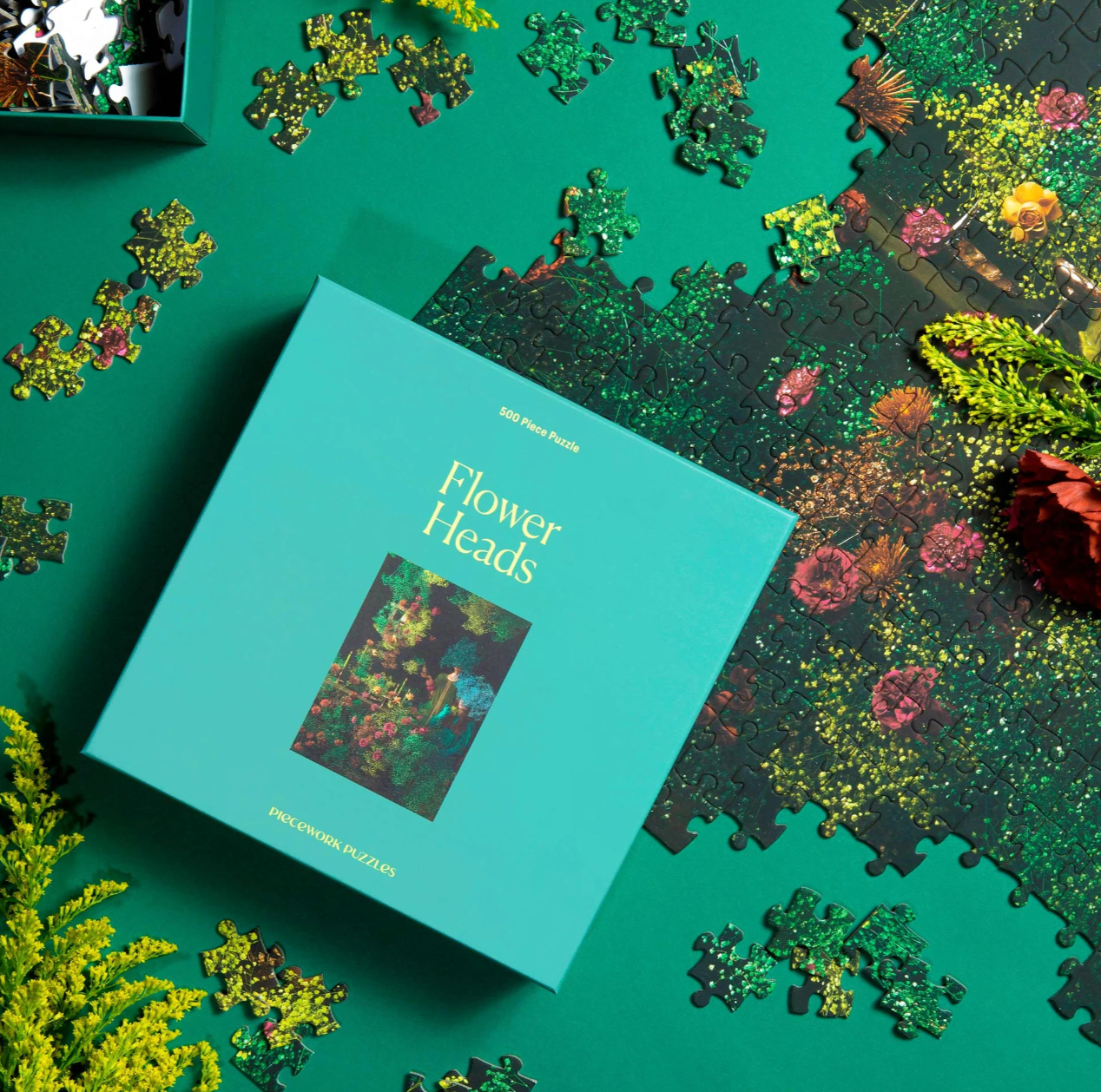 Flower Heads 500 Piece Puzzle