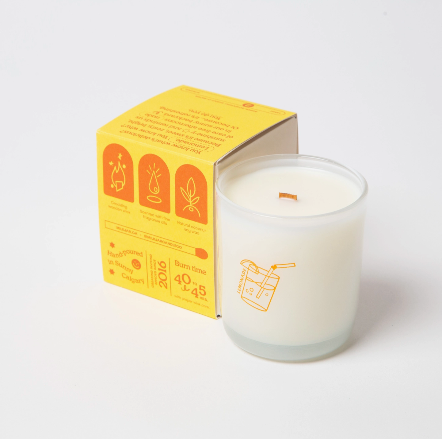 Lemonade Soy 8oz Candle