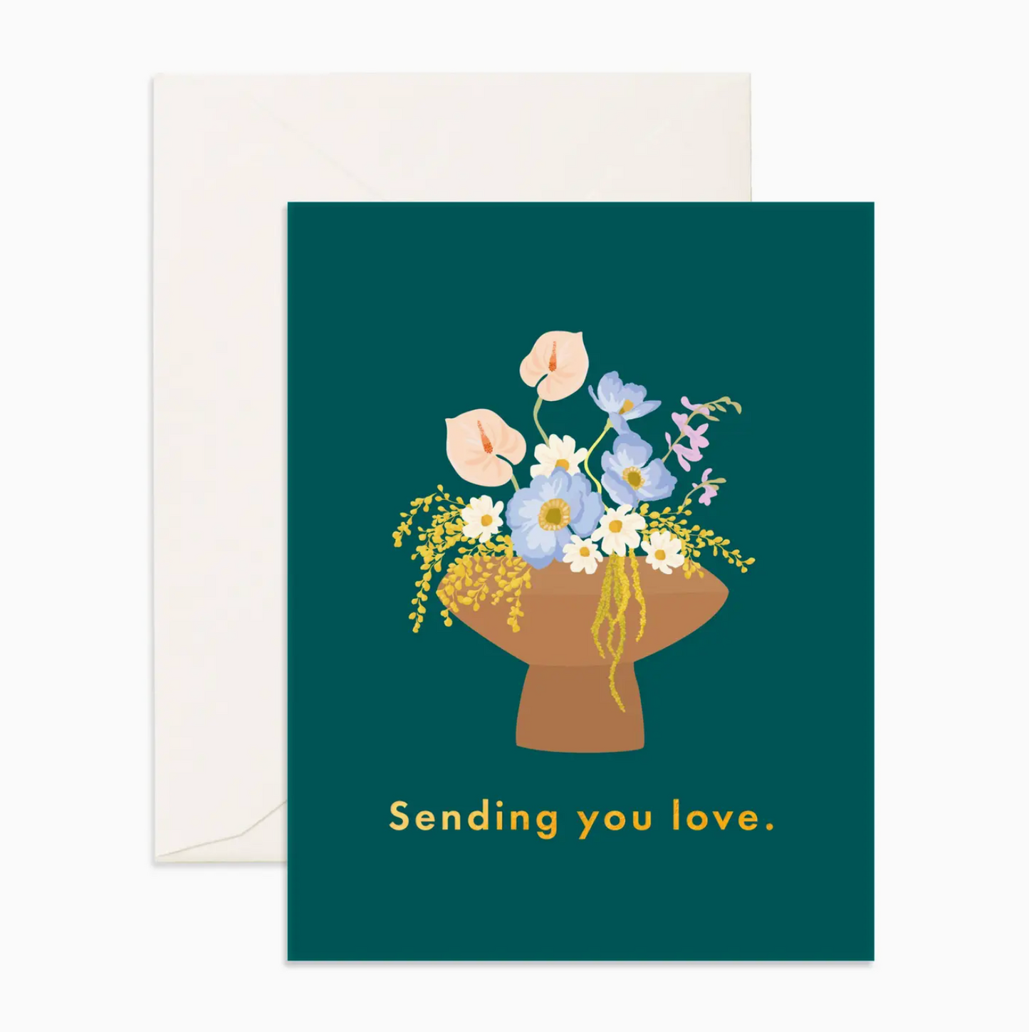 Sending You Love Greeting Card