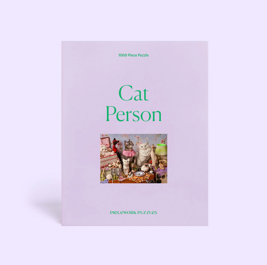 Cat Person 1000 Piece Puzzle