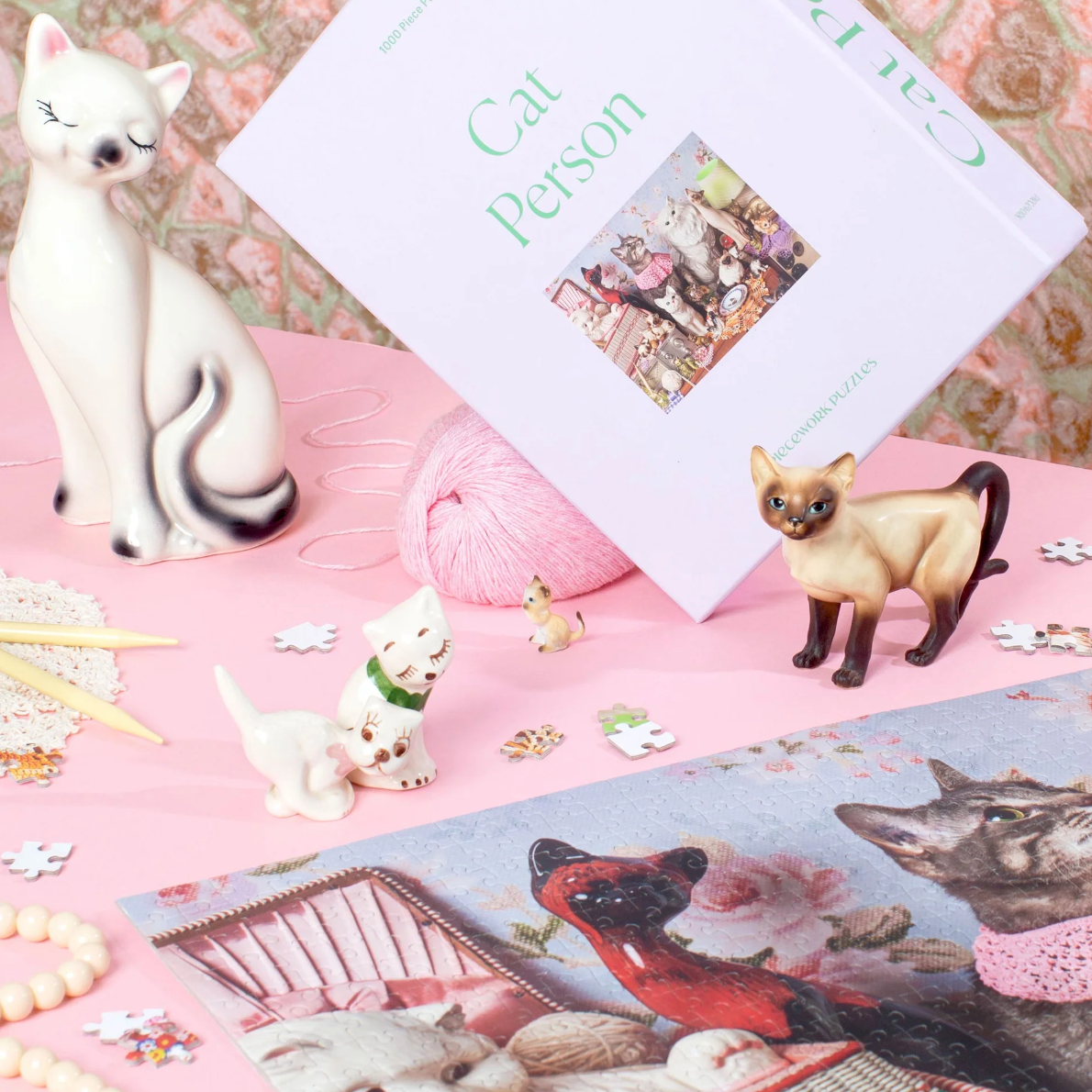 Cat Person 1000 Piece Puzzle