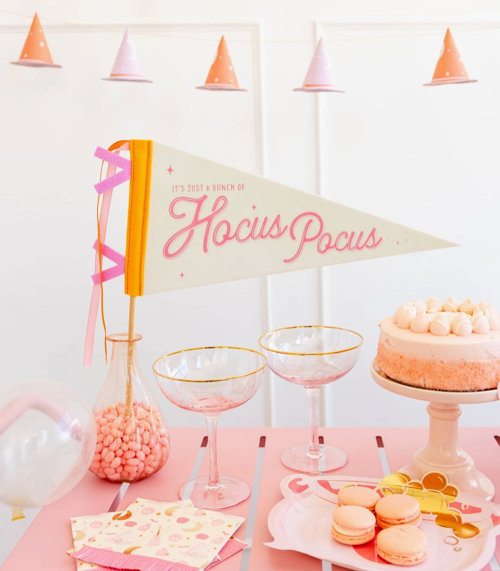 Hocus Pocus Felt Banner