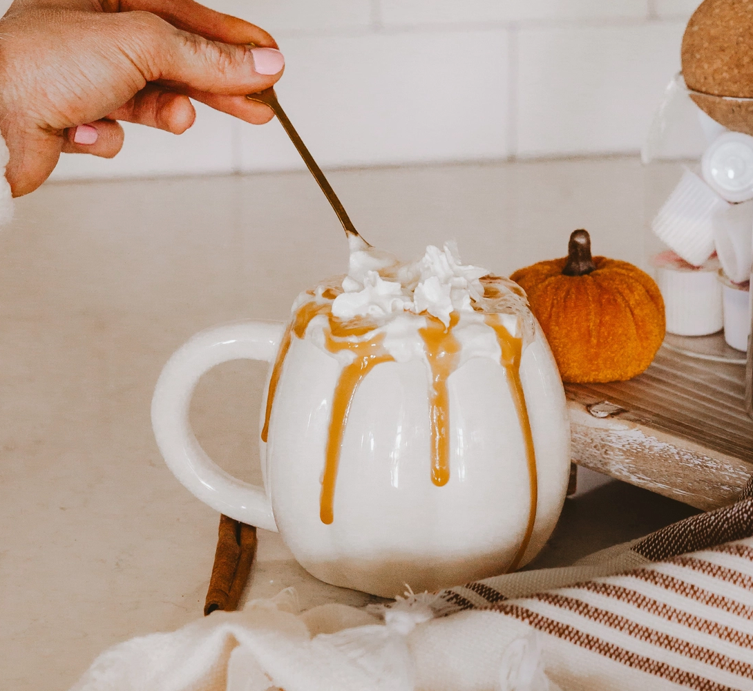 Cream Pumpkin Coffee Mug