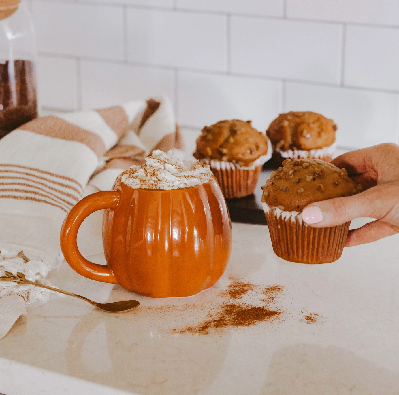 Orange Pumpkin Coffee Mug