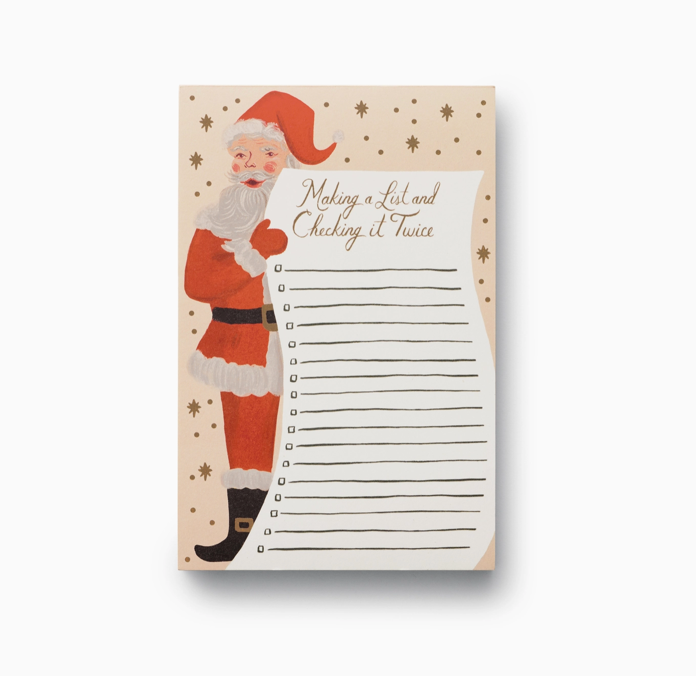 Santa's List Notepad