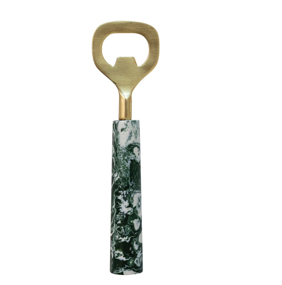 Stainless Steel & Resin Bottle Opener