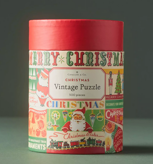 Vintage Christmas Puzzle