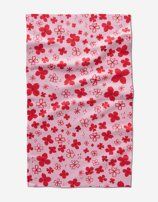 Dogwood Hearts Towel