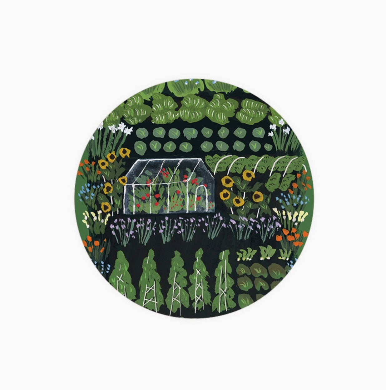 Garden Greenhouse Coaster