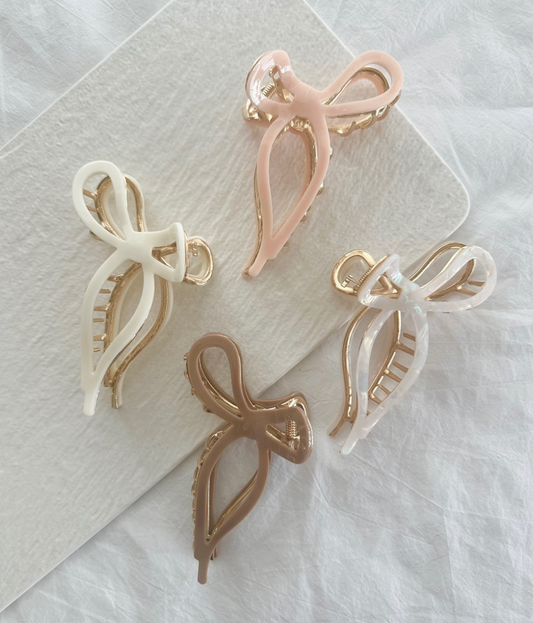 Bow Shaped Hair Clip