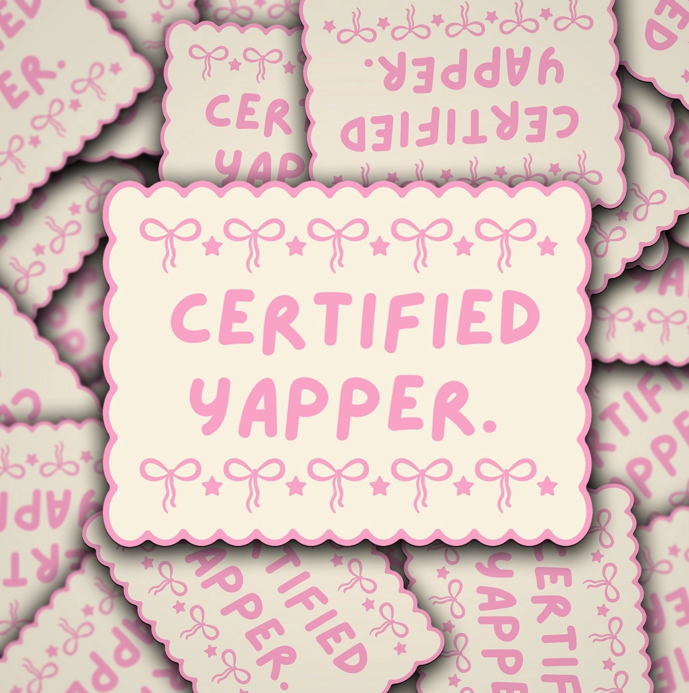 Certified Yapper Sticker