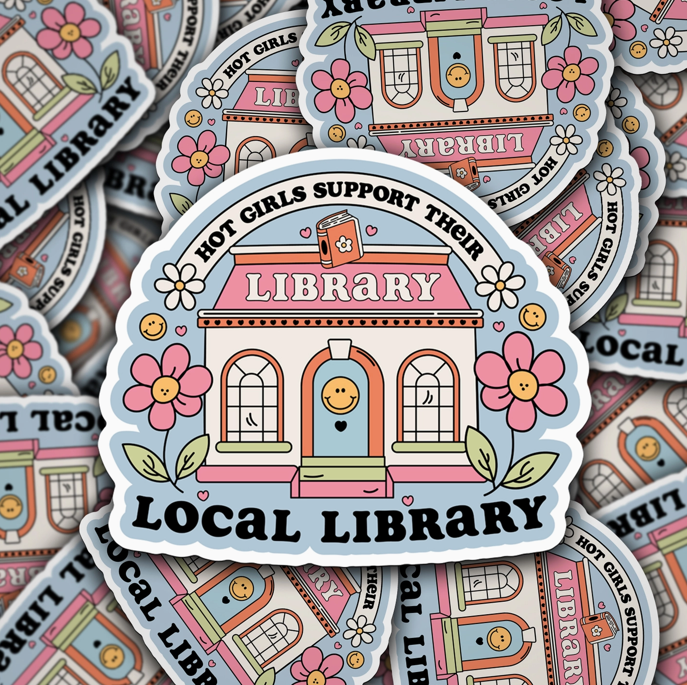 Local Library Sticker