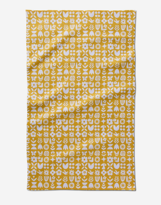 Scandi Spring Towel