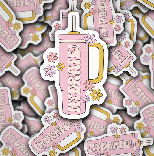 Hydrate Sticker