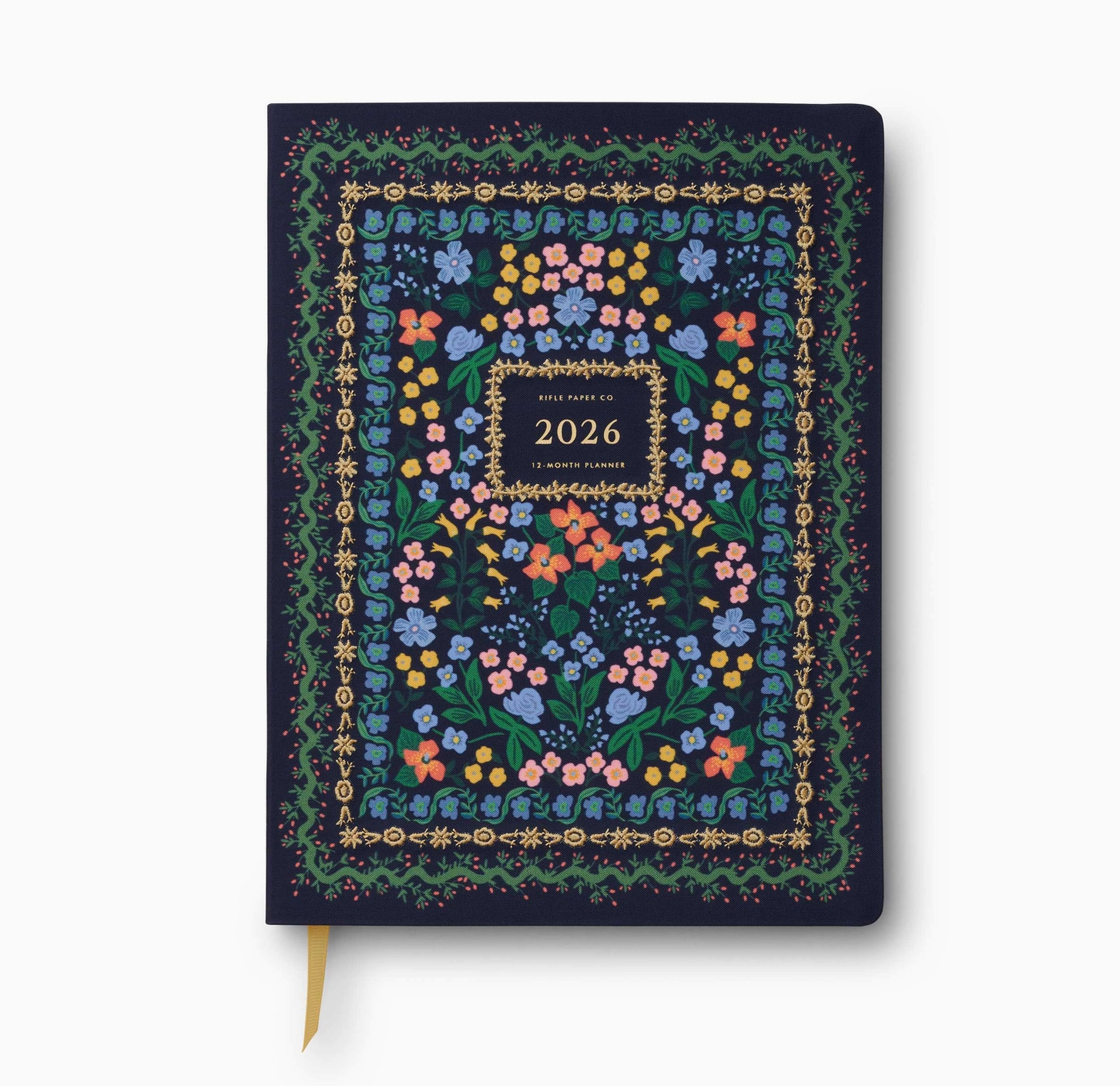2026 Wildwood 12-Month Embroidered Bookbound Planner
