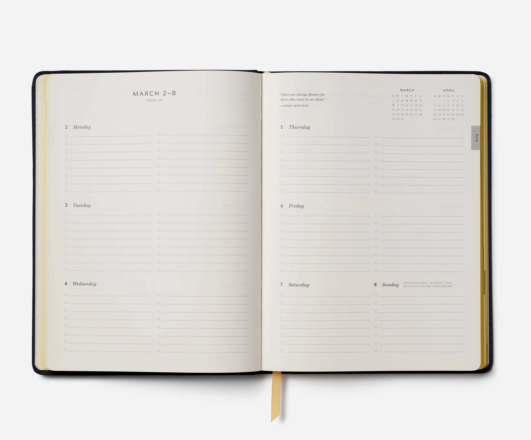 2026 Wildwood 12-Month Embroidered Bookbound Planner