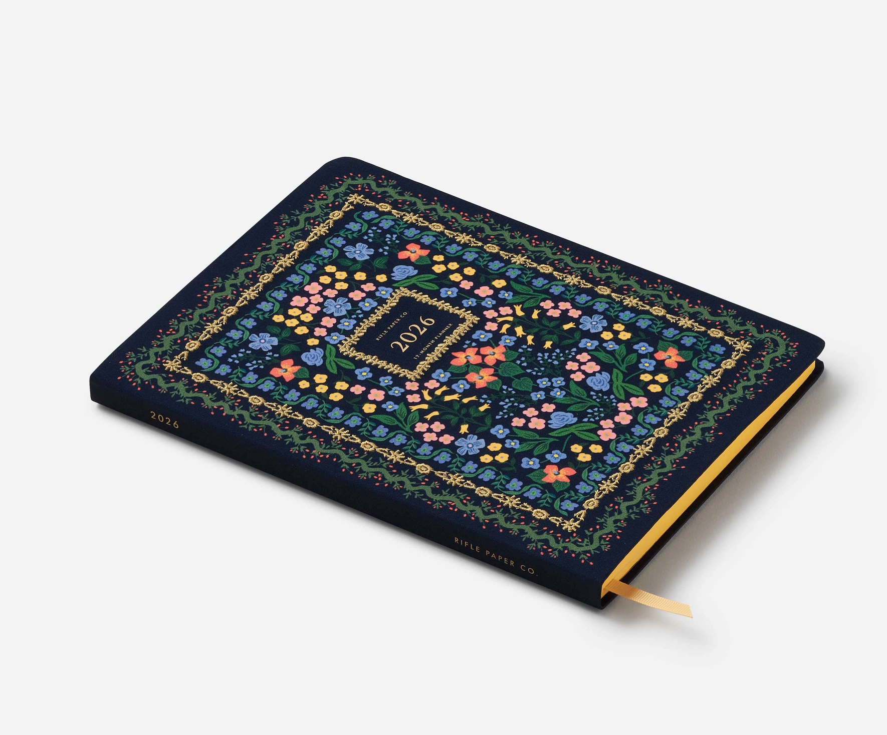 2026 Wildwood 12-Month Embroidered Bookbound Planner