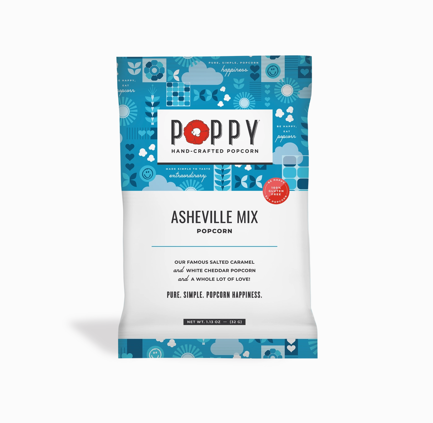 Asheville Popcorn Snack Bag