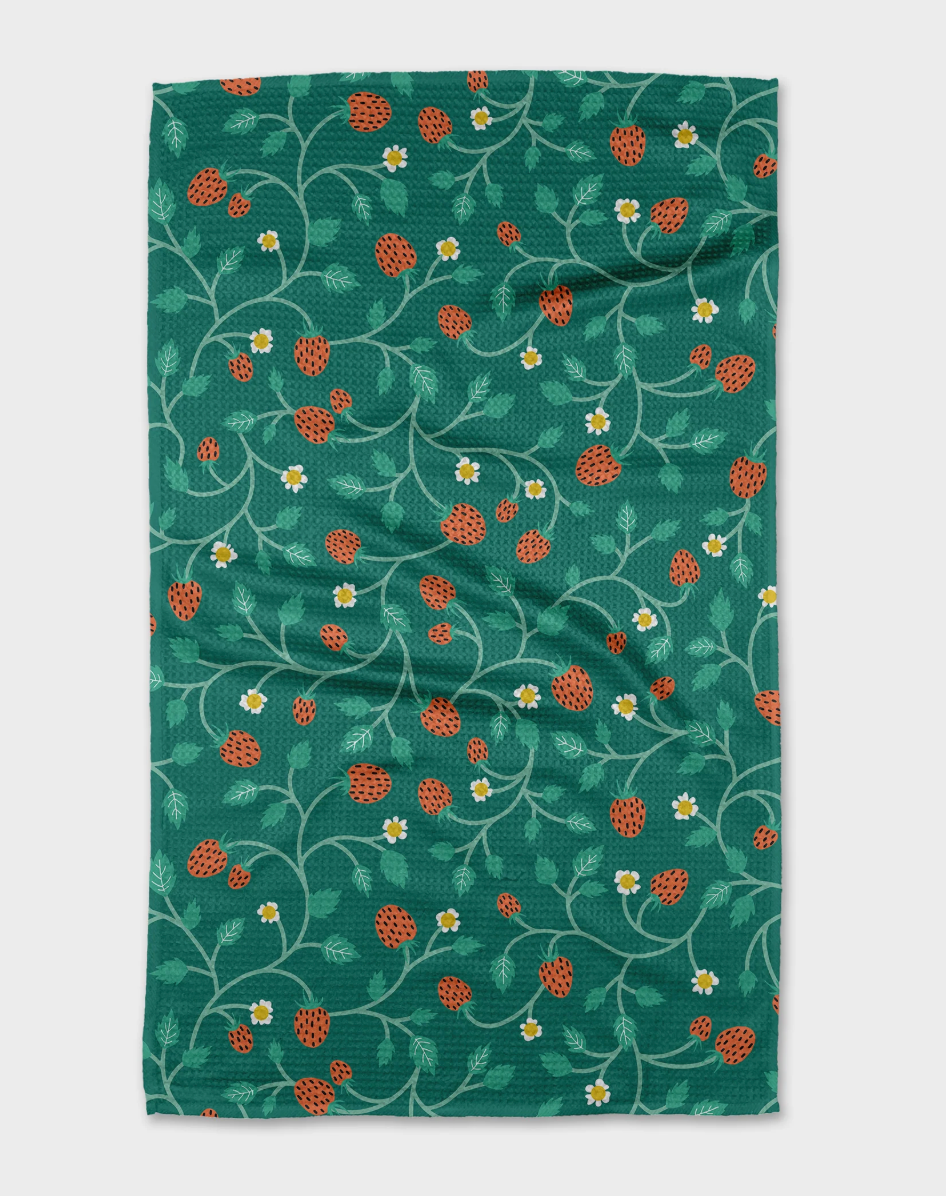 Strawberry Patch Towel
