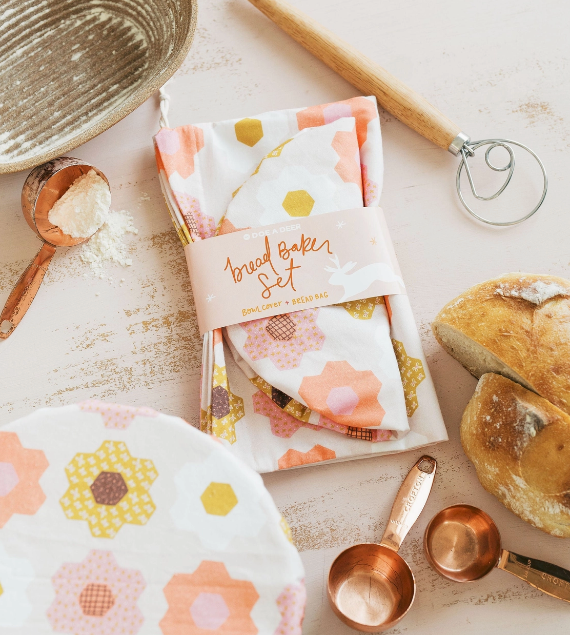Flower Garden Bread Baker Set