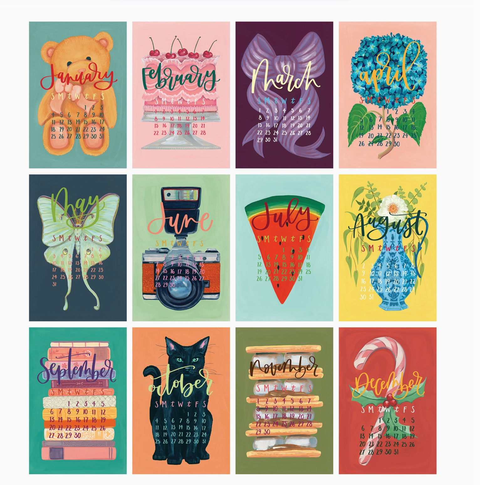 2026 XL Calendar - Simply Charmed