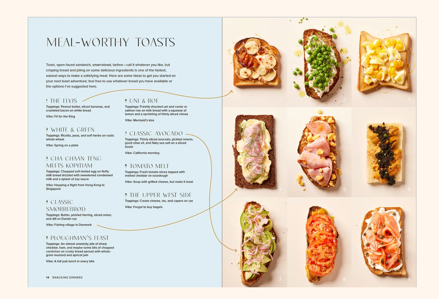 Snacking Dinners Book