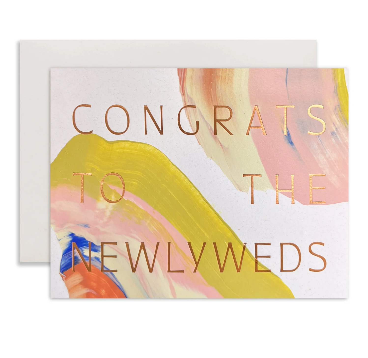 Congrats to the Newlyweds Card