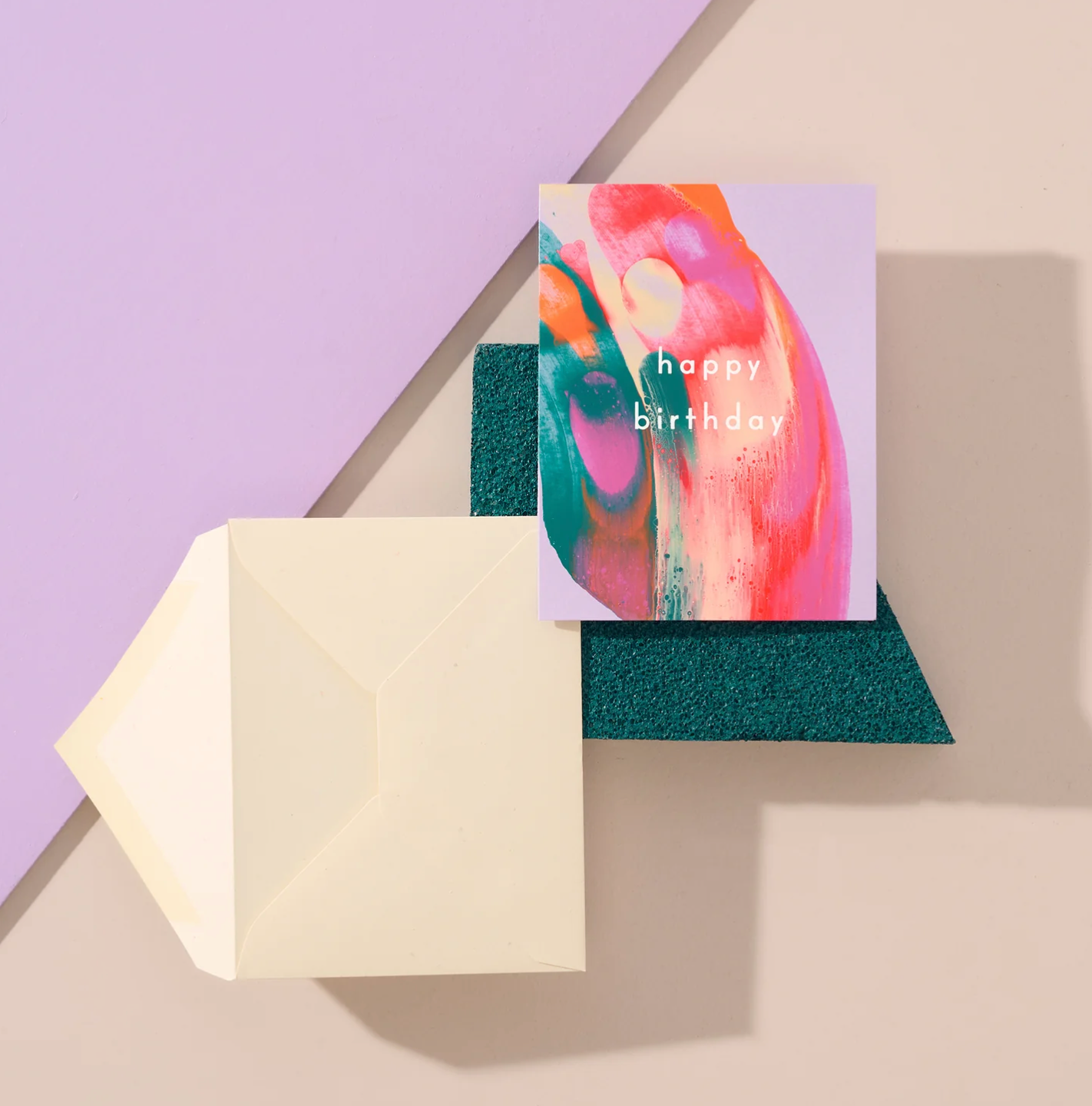 Orchid Birthday Card