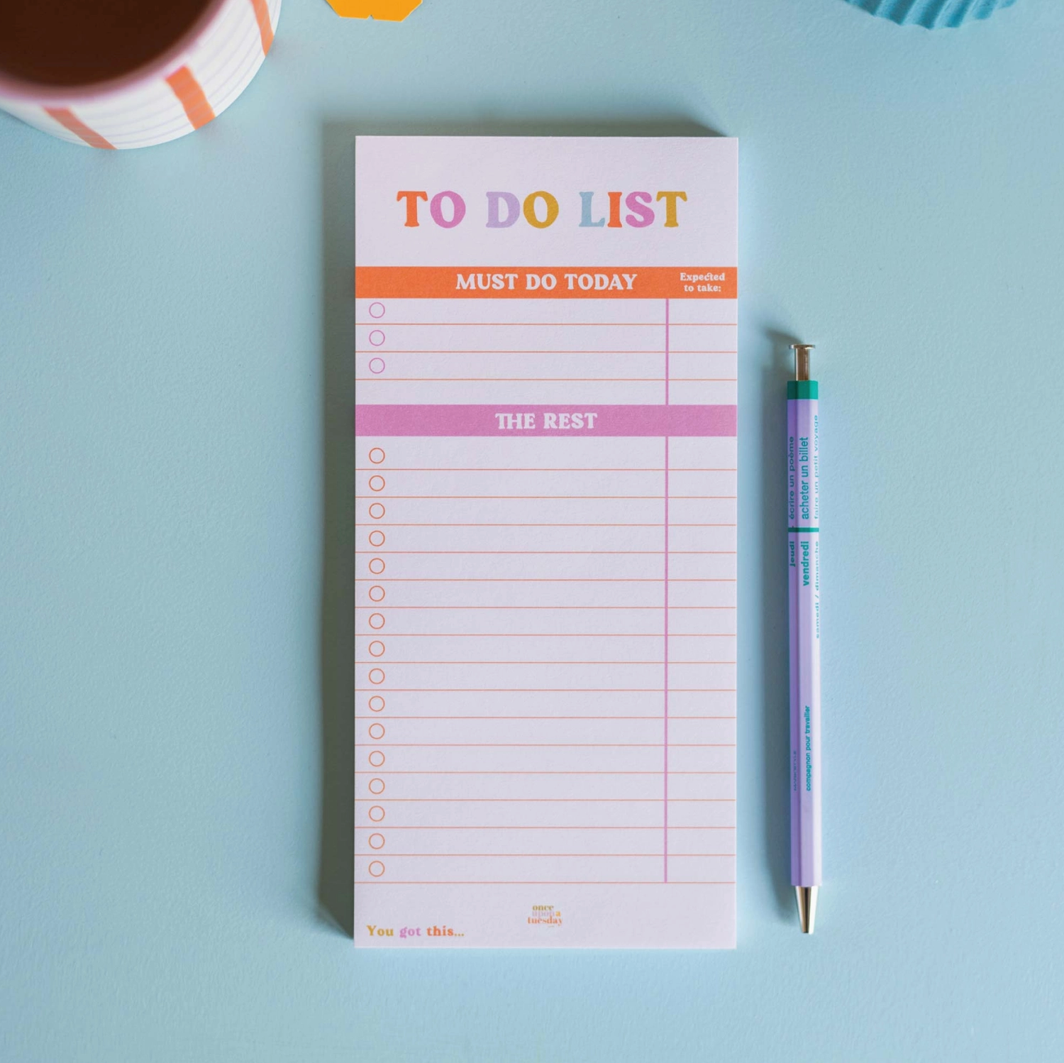 To Do List Pad - You Got This