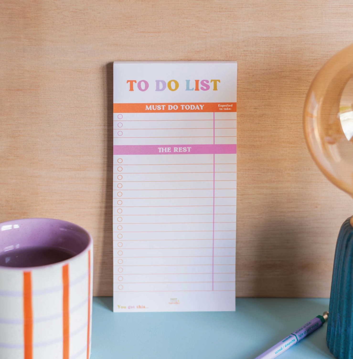 To Do List Pad - You Got This