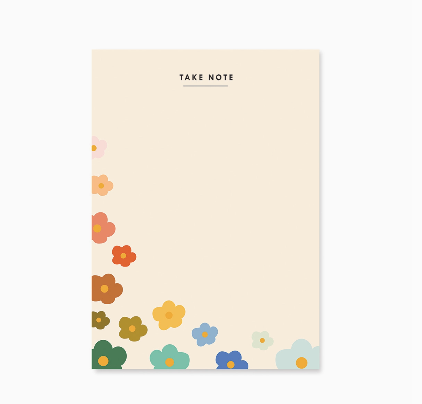 Mod Floral Notepad
