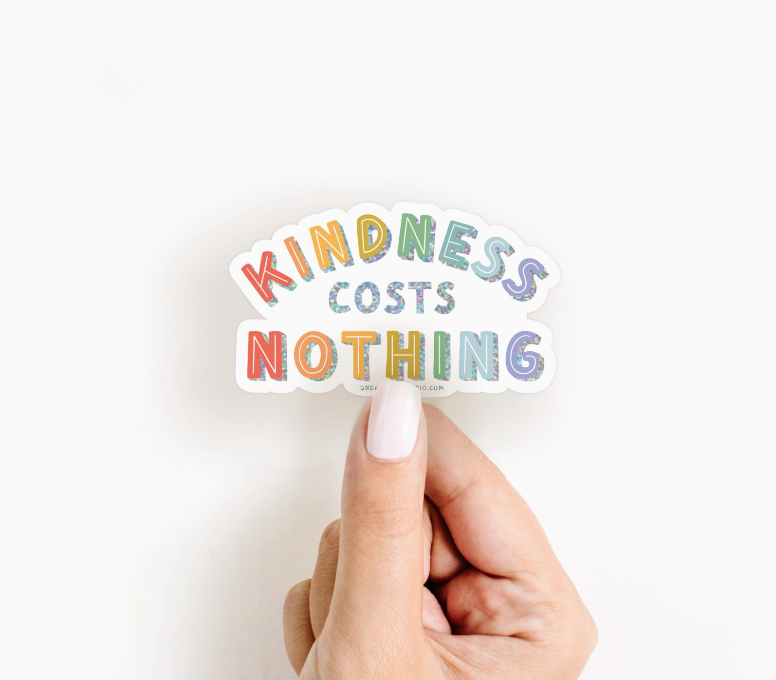 Kindness Costs Nothing Sticker