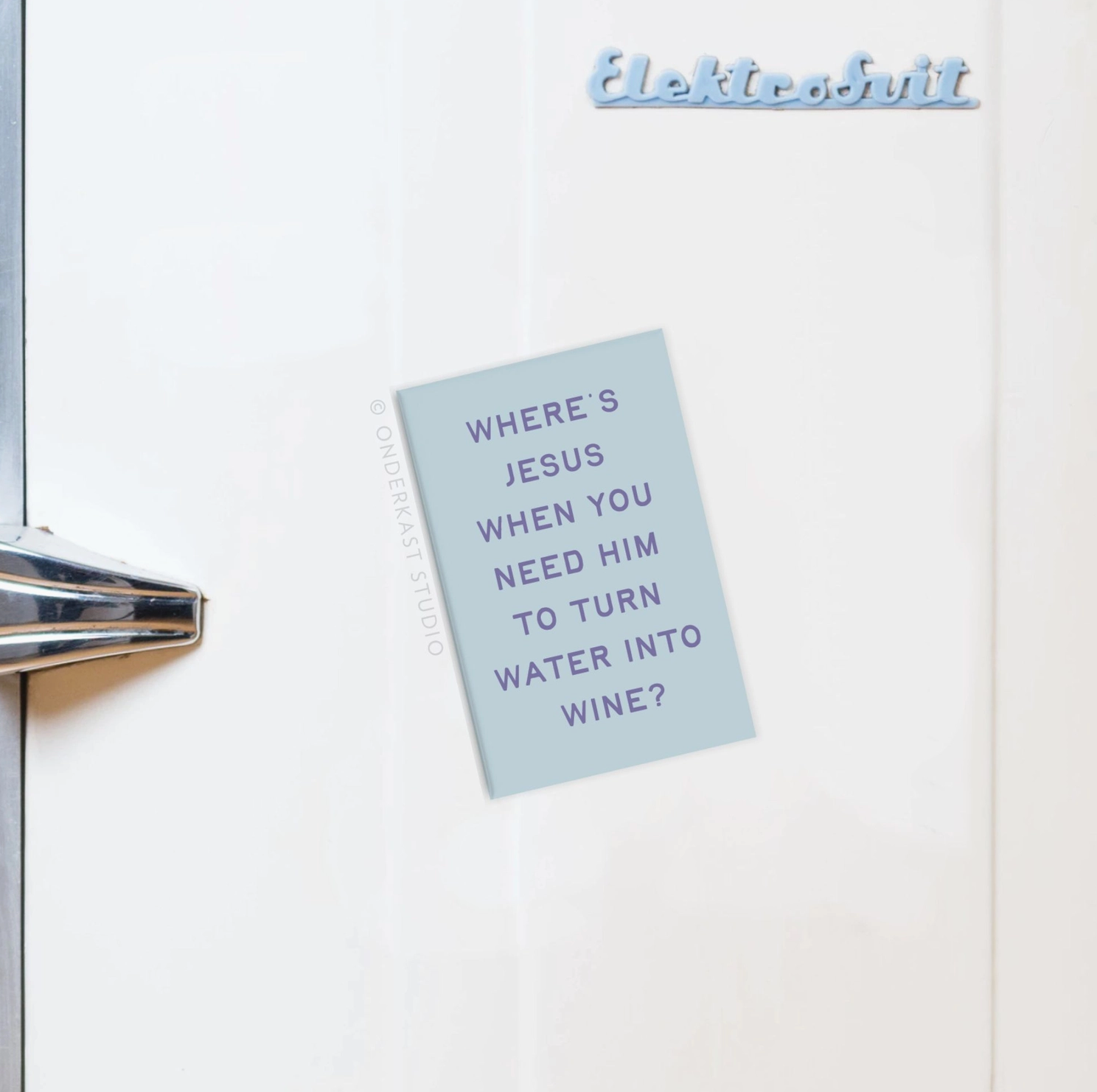 Water Into Wine Magnet