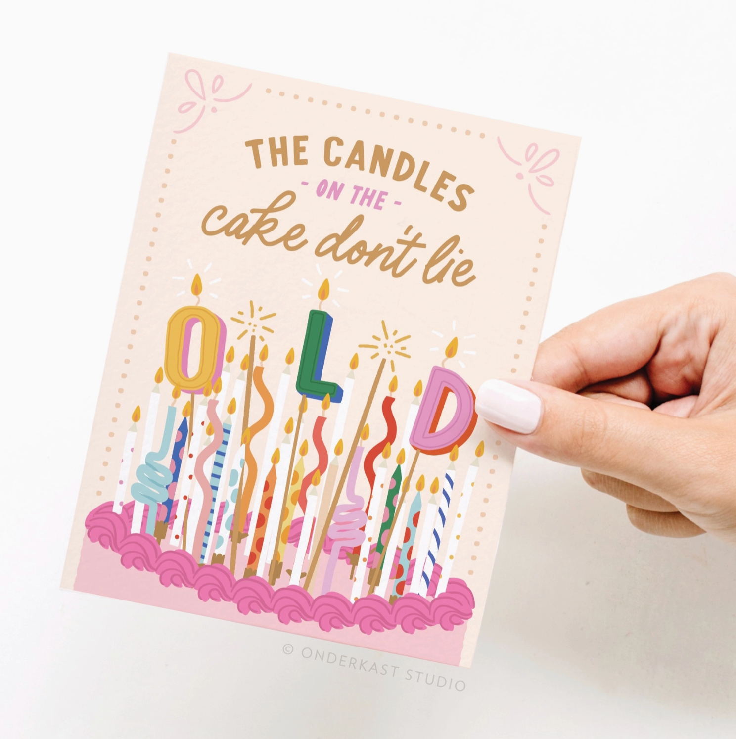 The Candles Don't Lie Card