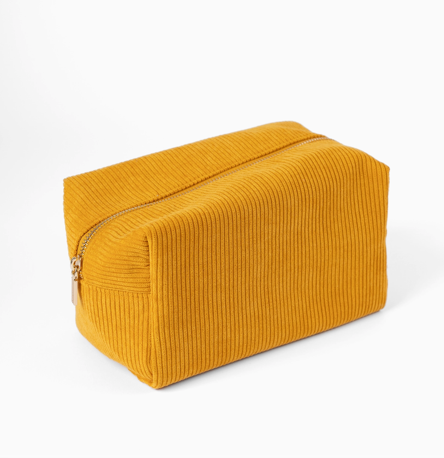 Honey Corduroy Cosmetic Bag