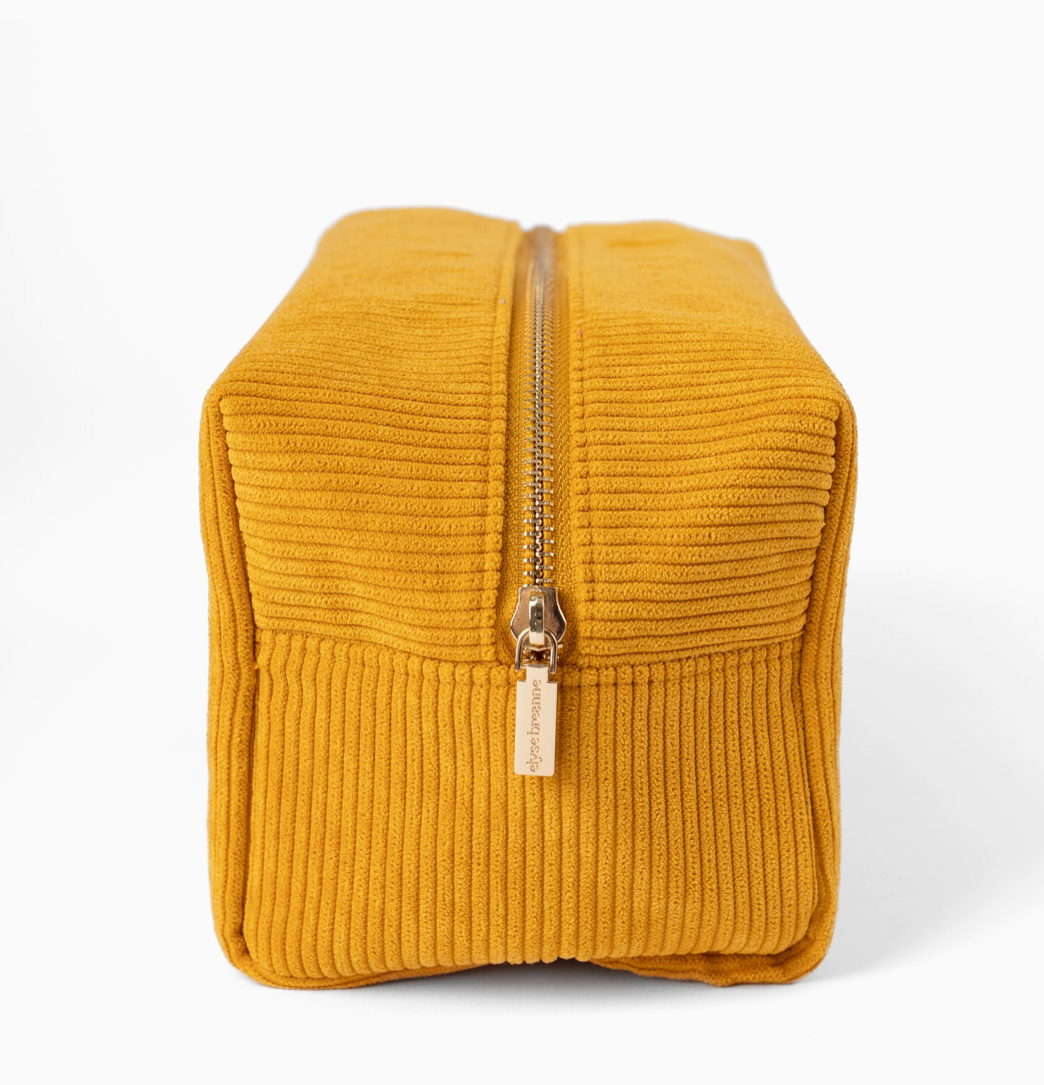 Honey Corduroy Cosmetic Bag