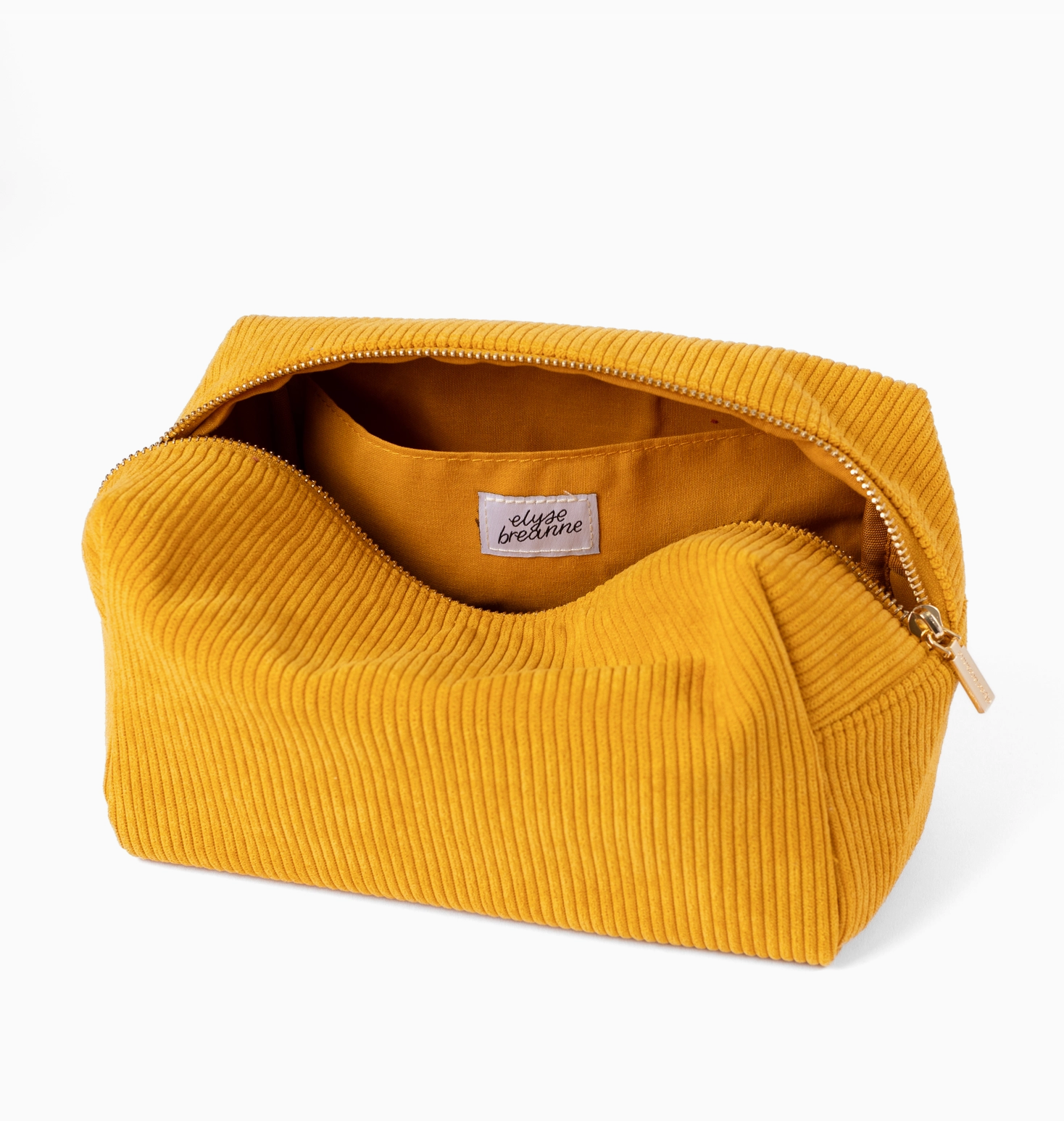 Honey Corduroy Cosmetic Bag