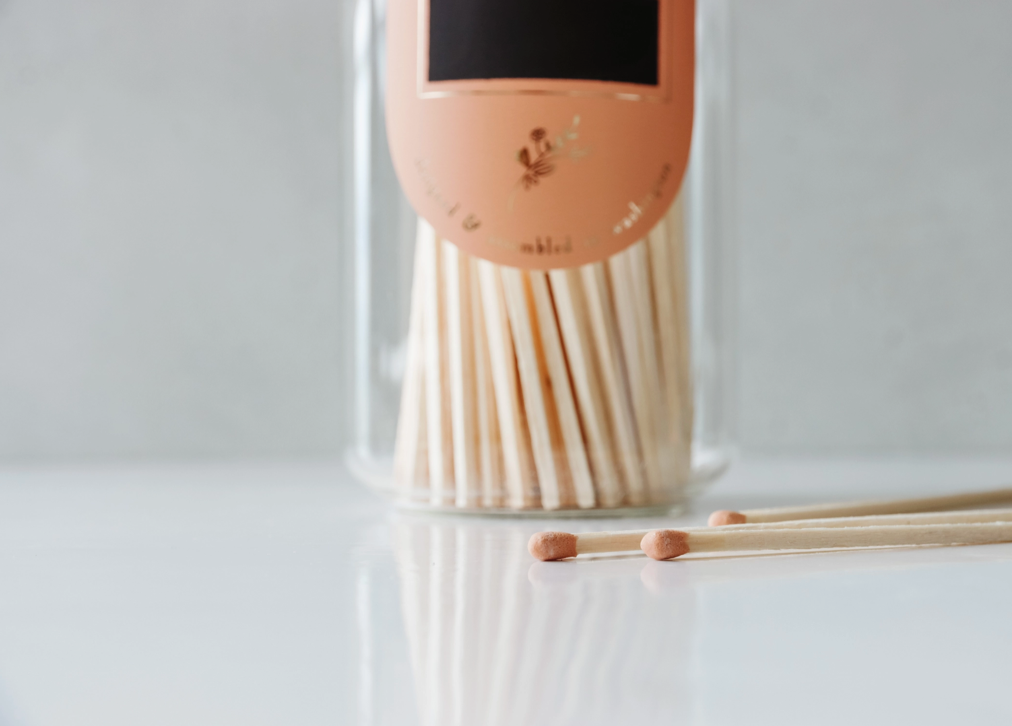 Fireplace Matches - Orange