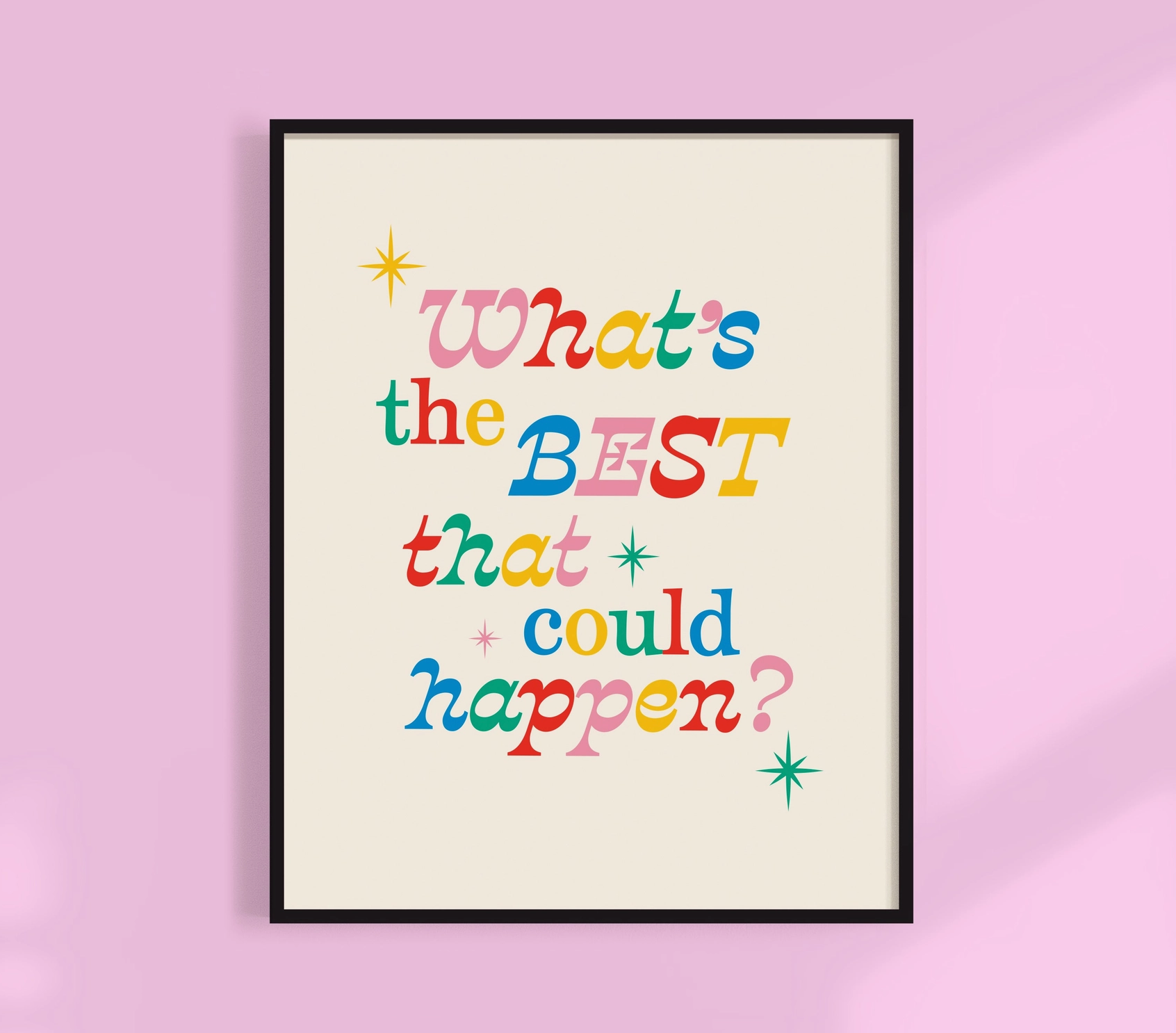 What's the Best That Could Happen Print