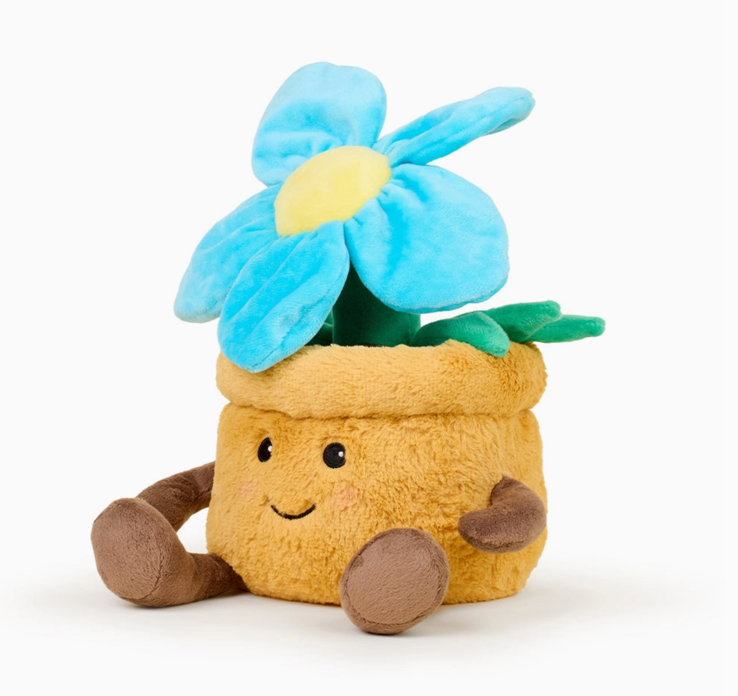 Blue Flower Pot Warmies