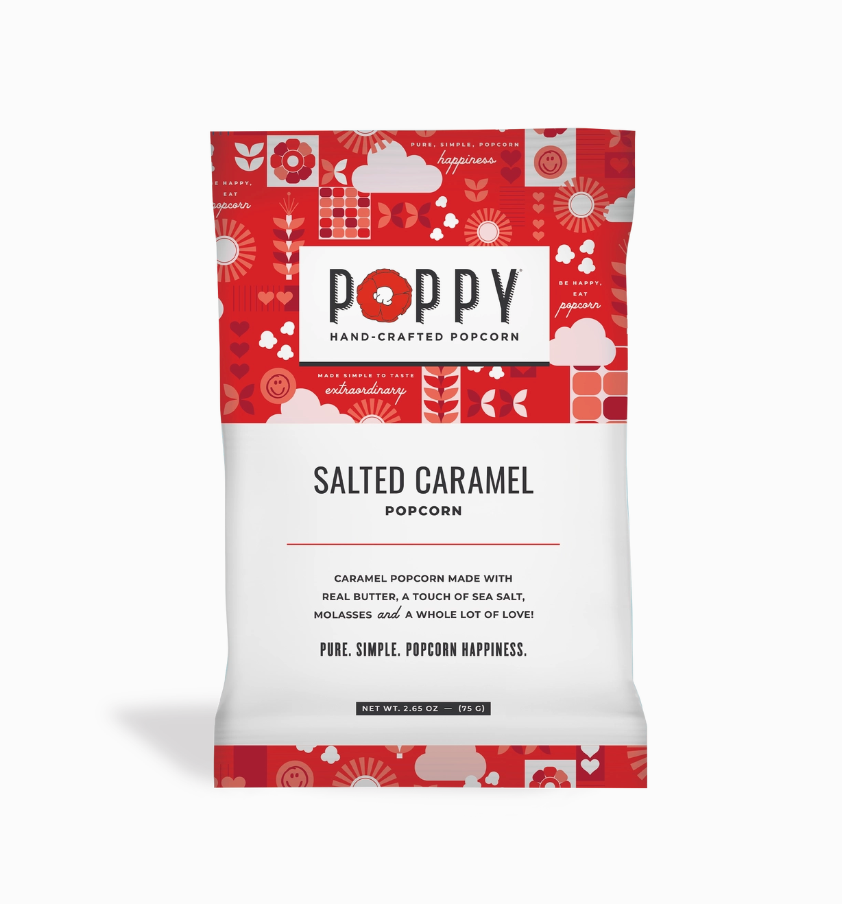 Salted Caramel Popcorn Snack Bag